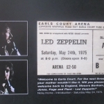 IT WAS 40 YEARS AGO TODAY – LED ZEPPELIN AT EARLS COURT SATURDAY MAY 24 1975