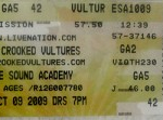 Them Crooked Vultures, Sound Academy, Toronto, ON, CA