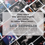 EARLS COURT BOOK EXCLUSIVE TBL/RUFUS STONE PRE ORDER/ ROBERT PLANT ON STAGE/PRESENCE 39 YEARS GONE /PAGE & PLANT MEADOWLANDS 20 YEARS GONE/ DL DIARY UPDATE/