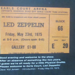 EARLS COURT MAY 23, 24 & 25 – IT WAS 49 YEARS AGO/LZ NEWS/THE WHO AT SHEPPERTON 1978/OLYMPIA PARIS 2014/DL DIARY BLOG UPDATE
