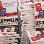 LED ZEPPELIN FEATHER IN THE WIND OVER EUROPE 1980 BOOK RE-LAUNCH /STOP PRESS: THE SONG REMAINS THE SAME SOUNDTRACK REISSUE DETAILS/LZ NEWS/ JPJ ON STAGE WITH JULIE FELIX/ HOWARD MYLETT REMEMBERED/ PETER CLIFTON RIP/ ROBERT PLANT AND SSS AT FOREST HILLS/THE ROLLING STONES AT TWICKENHAM/DL DIARY BLOG UPDATE
