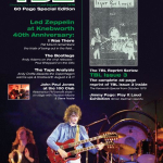 TBL 45 PRE ORDER DETAILS/ LZ NEWS/EARLS COURT 44 YEARS GONE/HEATHROW 42 YEARS GONE/ DEBORAH BONHAM IN THE US/ DAVID HEPWORTH A FABULOUS CREATION BOOK REVIEW /LET IT BE AND ME/DL DIARY BLOG UPDATE