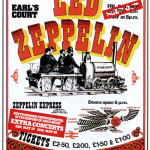 EARLS COURT IT WAS 48 YEARS AGO – PRELUDE  TO MAY 17 & 18 1975 /FIVE GLORIOUS NIGHTS REVISED & UPDATED BOOK/HONEYDRIPPERS 1981/LZ NEWS/LET IT BE AND ME/ DL DIARY BLOG UPDATE