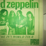 1975 US TOUR SNAPSHOT/ LZ NEWS/SAVING GRACE FOR CAMBRIDGE FOLK FESTIVAL/LED ZEPPELIN IT WAS 55 YEARS AGO/TBL BACK ISSUES/ RETRO CHARTS/DL DIARY BLOG UPDATE