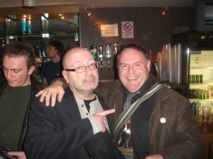 with author Mick Wall 2010