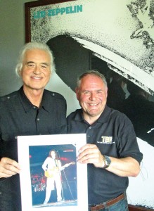 with Jimmy Page 2015