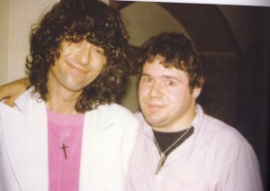 with Jimmy Page 1980