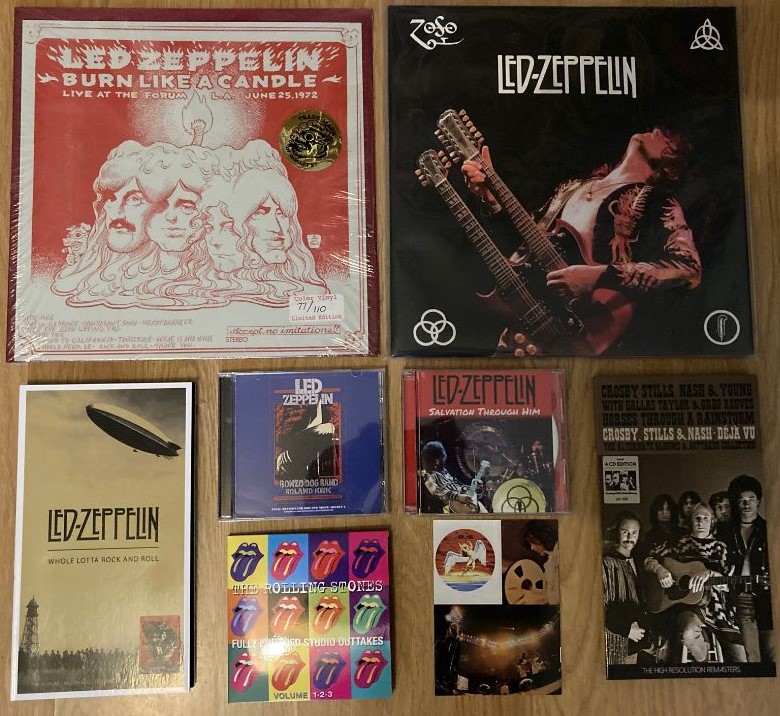 LED ZEPPELIN 2014 deluxe reissue remasters promotional Big Button New Old Stock 